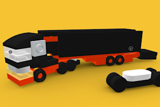 do 3d lego and moc car design with bricklink studio PDF instructions XML list