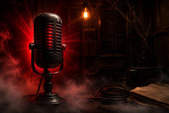 narrate your horror story with chilling american male voiceover