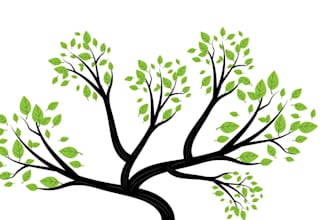 design monogram tree logo