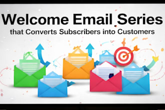 create german welcome email series flow that convert subscribers into customers