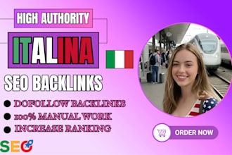 give advanced italian backlinks to increase website authority