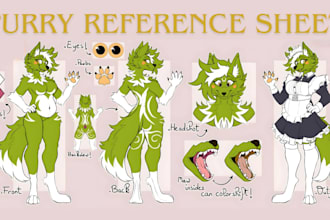 fursona ref sheet anthro nsfw furry reference sheet furry ref sheet oc anime oc