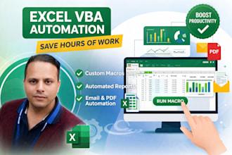 create excel dashboards and automated reports