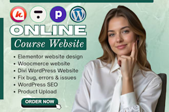 elearning website design unbounce online course creator membership podia kajabi