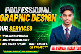 create professional billboard banner advertising design