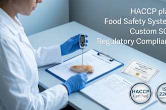 develop professional haccp plans and food safety manuals