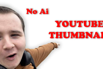 create youtube thumbails for you