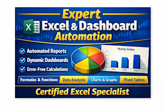 automate your excel workbook with dashboards and formulas