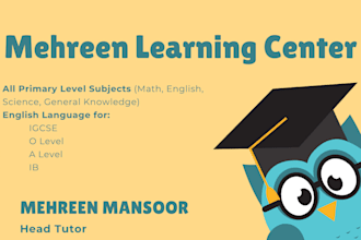tutor primary classes and english for igcse o level a level ib