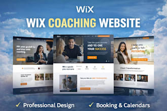 redesign wix coaching consulting website, wix therapy consultant site life coach