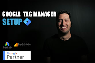 install and configure google tag manager for tracking