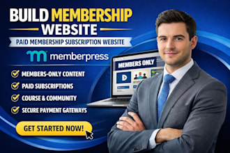 build membership website paid membership pro subscription website memberpress