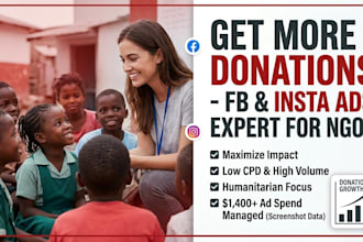 get more donations for your ngo with facebook and instagram ads