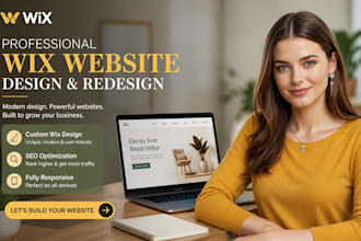 design or redesign german wix website for cleaning business or home services