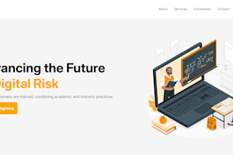 build a landing page for your business