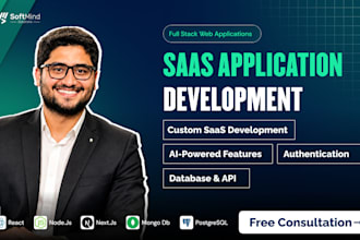 be your saas developer for scalable web applications