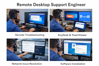 provide remote IT support and fix computer issues