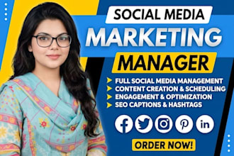 social media marketing manager social media content creator social media manager