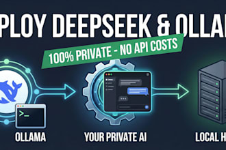 deploy self hosted ai like deepseek, ollama, open webui on your vps