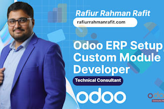 do customization module and implement odoo erp