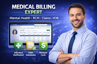 do mental health billing medical billing rcmclaim submission vob simple practice