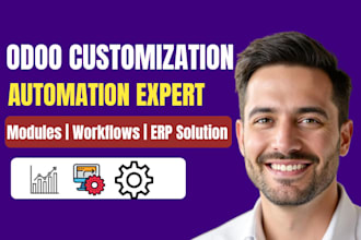 customize odoo erp, build modules, automate workflows and implement solutions