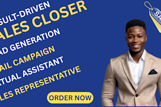 sales closer sales representative high ticket sales lead generation