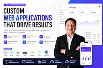 build a custom full stack web application