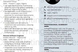 create a standout resume for fresh graduates with no work experience