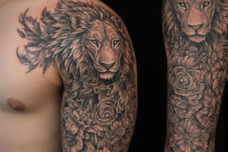 design a modern and minimalist tattoo design