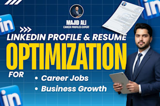 optimize your linkedin profile and banner designing for personal branding