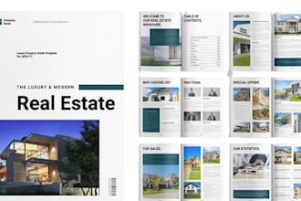 design real estate logo real estate flyer banner real esate business card design