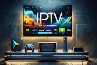 build custom iptv app for android, ios, samsung lg with vpn and admin panel