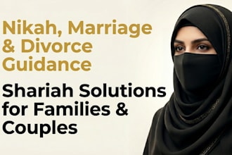 provide islamic guidance for nikah marriage and divorce
