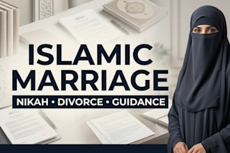 provide islamic marriage, nikah and divorce guidance