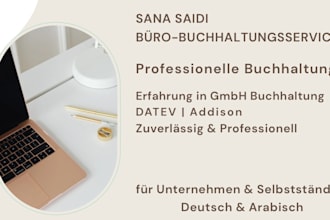 provide german bookkeeping services using datev and addison