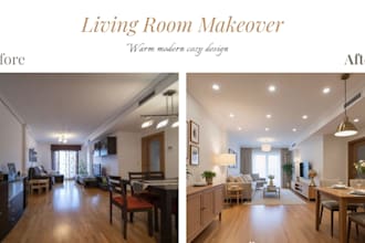 redesign your room in modern cozy interior style