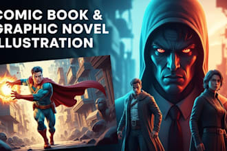 comic book illustration graphic novel comic cover comic artist nsfw comic page