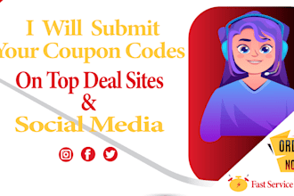 manually submit your coupon codes to 40 popular deal sites