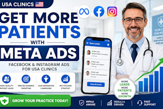 generate patient leads for USA clinics with meta ads
