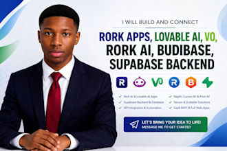 build or rebuild lovable ai rork ai cursur ai with API supabase and replit kimi