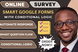 create google form with conditional logic and smart survey flow