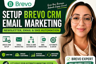 setup brevo crm email marketing brevo newsletter brevo email and sms automation