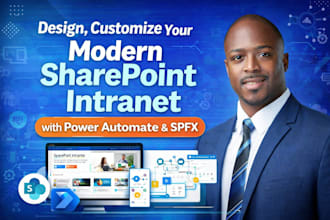design, customize your modern sharepoint intranet with power automate and spfx