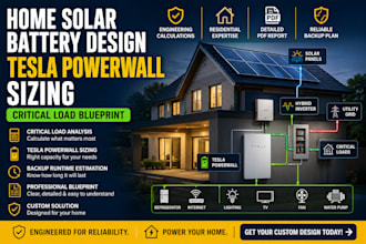 design tesla powerwall sizing and home solar battery backup