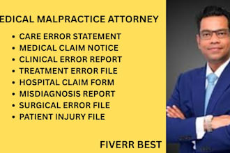 handle medical malpractice matters,surgical errors, misdiagnosis, and negligence
