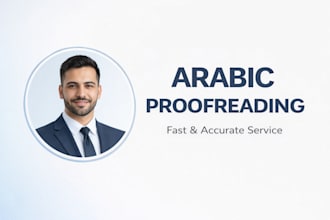 professionally proofread and localize your arabic content