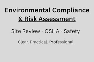 provide environmental compliance and risk assessment consulting