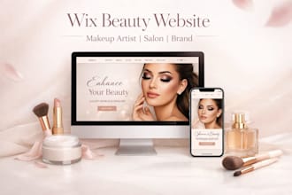 wix makeup artist website wix beauty website wix salon website wix expert