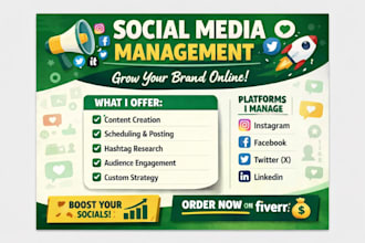 be your social media manager
